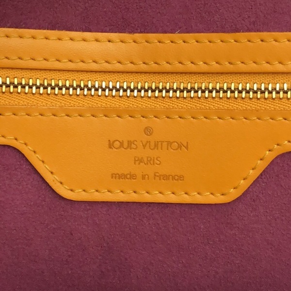 ルイヴィトン LOUIS VUITTON ショルダーバッグ M52269 サン・ジャック ショッピング レザー（LVロゴの刻印入り） ジョーヌ AS1916 バッグ_画像7