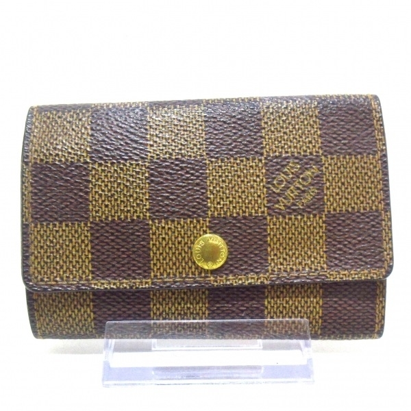 ルイヴィトン LOUIS VUITTON キーケース N62630 ミュルティクレ6 ダミエ・キャンバス エベヌ CT1004 財布 ダミエ_画像1