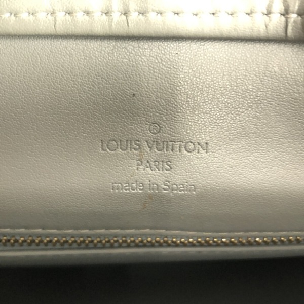 ルイヴィトン LOUIS VUITTON トートバッグ M91342 ヒューストン パテントレザー(モノグラム型押し)・レザー ペルル CA1010 バッグ ヴェルニ_画像7