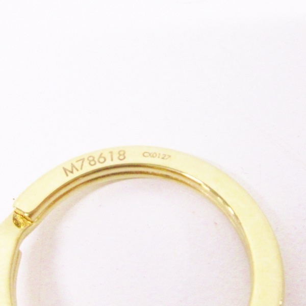 Louis Vuitton LOUIS VUITTON key holder ( charm ) M78618 bag charm ptito maru monogram * canvas × black × Gold CX0127