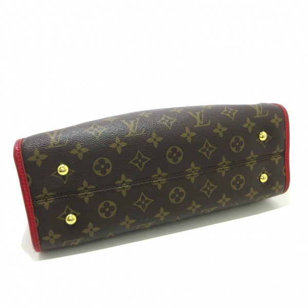 ルイヴィトン LOUIS VUITTON ハンドバッグ M43433 ポパンクールPM モノグラム・キャンバス×カーフレザー ルージュ レディース DU4167_画像4