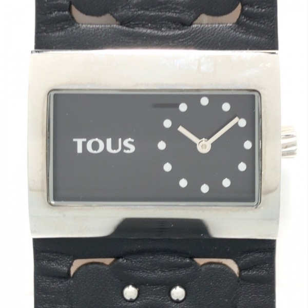 TOUS(トウス) 腕時計 - レディース クマ/スタッズ 黒の画像1