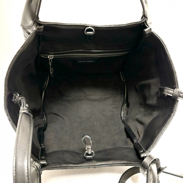 エンポリオアルマーニ EMPORIOARMANI トートバッグ Y3D266 - レザー 黒 キルティング 美品 バッグの画像7