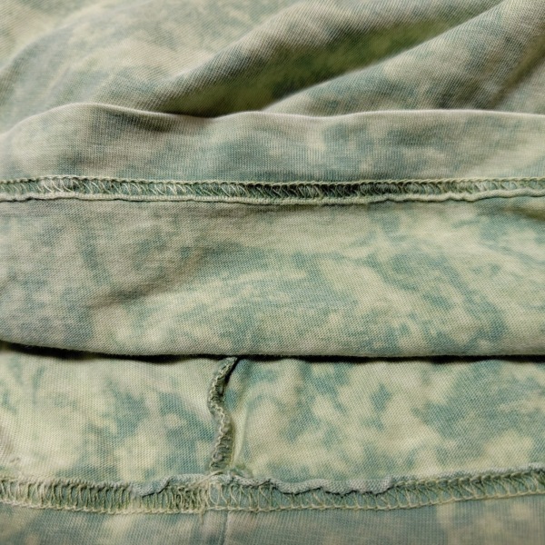 ディーゼル DIESEL 半袖Tシャツ サイズXL - ライトグリーン×グリーン メンズ クルーネック トップス_画像9