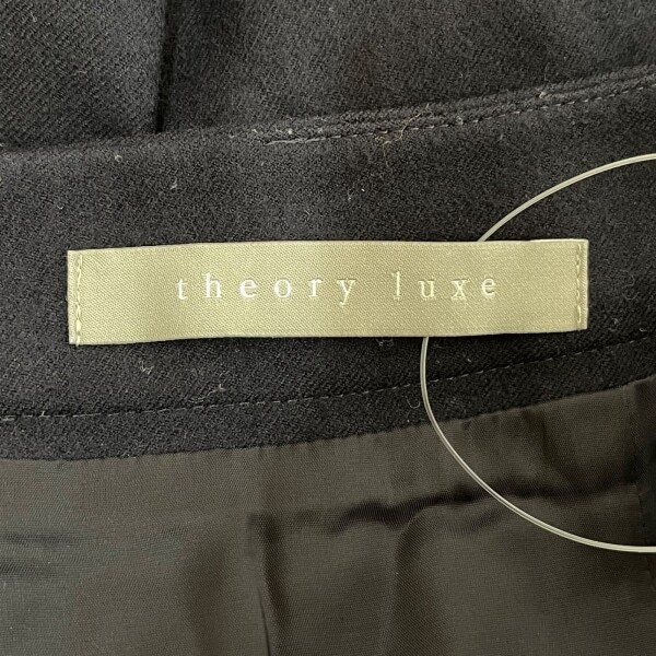 セオリーリュクス theory luxe ロングスカート サイズ42 L - ダークネイビー レディース ボトムス_画像3