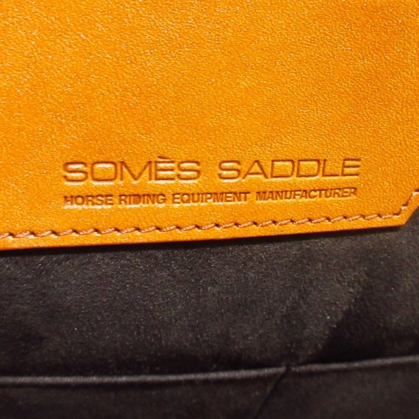 ソメスサドル SOMES SADDLE リュックサック リミックス しぼりバックパック レザー×化学繊維 ブラウン×ベージュ 限定品 バッグの画像7