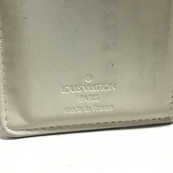 ルイヴィトン LOUIS VUITTON 2つ折り財布 M91363 ポルトモネビエヴィエノワ モノグラムヴェルニ ペルル MI2057 財布 ヴェルニ_画像5