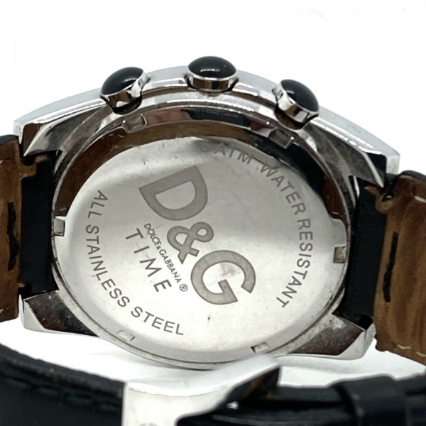 D&G(ti- and ji-) wristwatch - men's black 