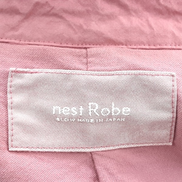 ネストローブ nest Robe サイズF - ピンク レディース 長袖/秋/春 コートの画像3