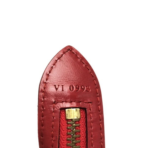 ルイヴィトン LOUIS VUITTON ショルダーバッグ M52267 サン・ジャック ショッピング レザー（LVロゴの刻印入り） カスティリアンレッド_画像8