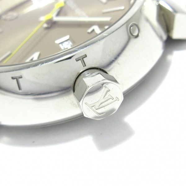 LOUIS VUITTON(...)  наручные часы  ... Q1112  мужской   оригинальный  ремень (R10210)  light  коричневый 