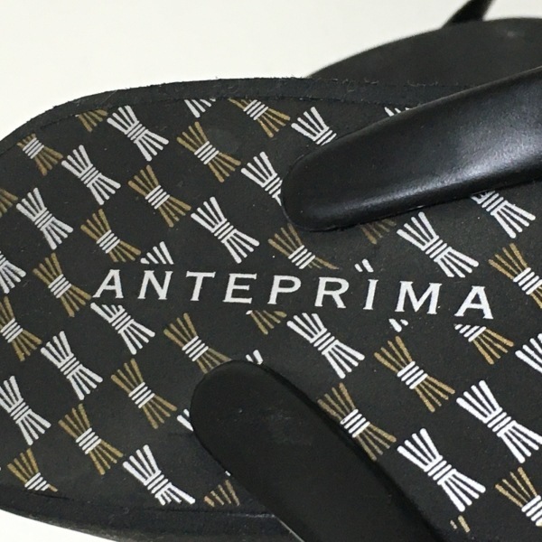 アンテプリマ ANTEPRIMA サンダル M - ラバー 黒 レディース ウェッジソール 靴_画像5