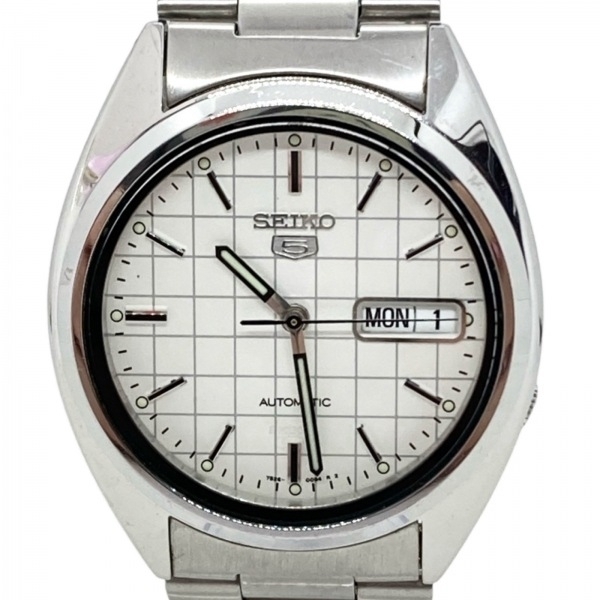 SEIKO(セイコー) 腕時計■美品 5(ファイブ) 7S26-3040 メンズ 白_画像1