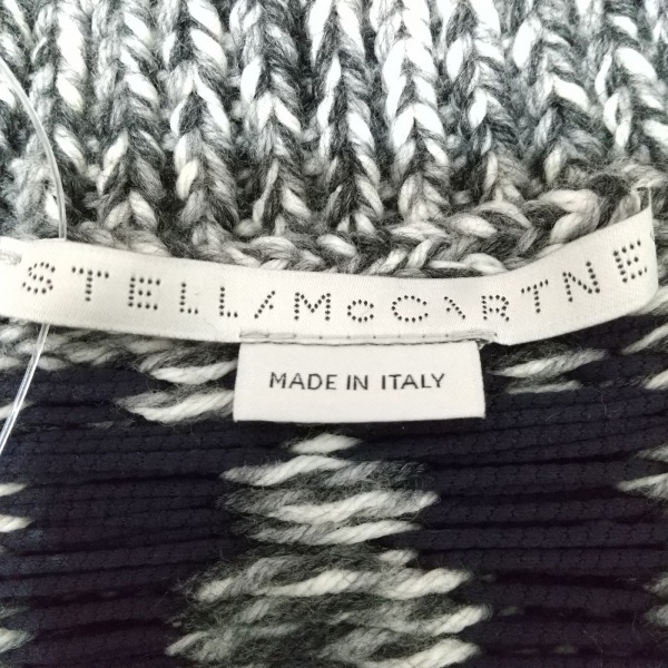 ステラマッカートニー stellamccartney 長袖セーター/ニット サイズ40 L - ブラウン×ダークグレー×マルチ レディース ハイネック 美品_画像3