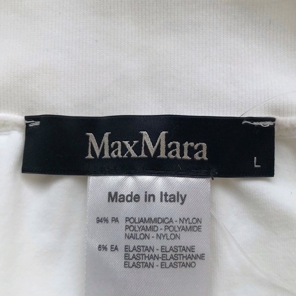 マックスマーラ Max Mara キャミソール サイズL - 白 レディース トップス_画像3