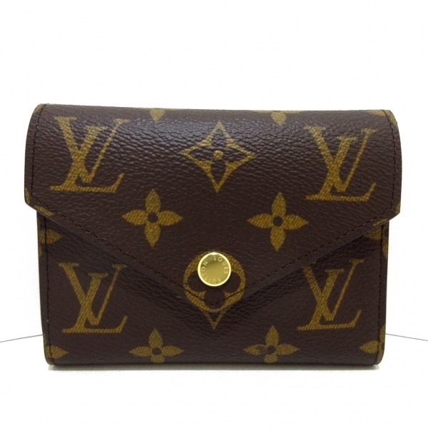 ルイヴィトン LOUIS VUITTON 3つ折り財布 M62472 ポルトフォイユヴィクトリーヌ モノグラム RFID確認済み 美品 財布 モノグラム_画像1