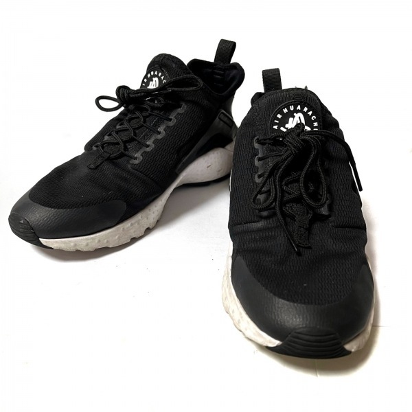 ナイキ NIKE スニーカー 24.5 819151-001 エア ハラチ ラン ウルトラ 化学繊維 黒 レディース 靴_画像2