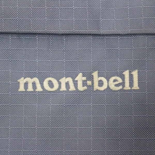 モンベル mont-bell ショルダーバッグ - ナイロン ブルーグレー バッグ_画像8