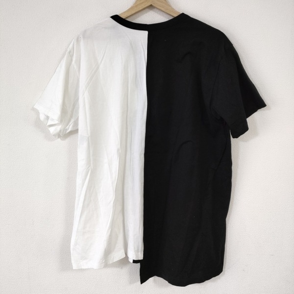 ワイズ Y's 半袖Tシャツ サイズ2 M - 黒×白 メンズ クルーネック トップス_画像2
