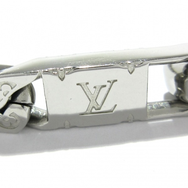  Louis Vuitton LOUIS VUITTON bracele M0921M monogram Thai do up metal material silver AK1213 beautiful goods accessory ( arm )