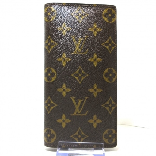 ルイヴィトン LOUIS VUITTON 長財布 M66540 ポルトフォイユ・ブラザ モノグラム・キャンバス TA3150 美品 財布 モノグラム_画像1