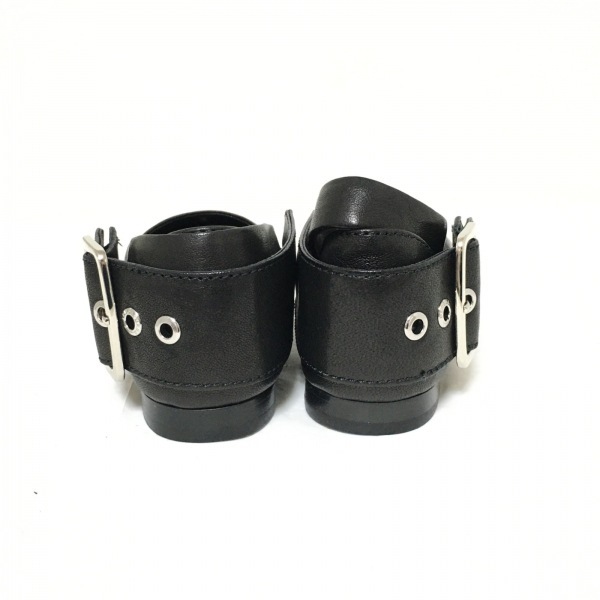 ディーゼル DIESEL パンプス 36 - レザー×金属素材 黒×シルバー レディース 靴_画像3