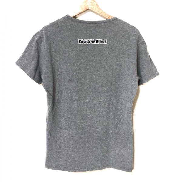 エンポリオアルマーニ EMPORIOARMANI 半袖Tシャツ サイズXL - グレー×黒×アイボリー レディース クルーネック トップス_画像2