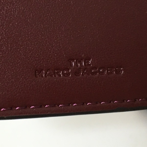 マークジェイコブス MARC JACOBS 2つ折り財布/ミニ/コンパクト - レザー ボルドー L字ファスナー 財布_画像5