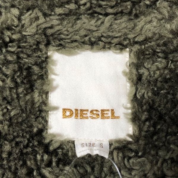 ディーゼル DIESEL ブルゾン サイズS - 黒 メンズ 長袖/ジップアップ/冬 ジャケット_画像3