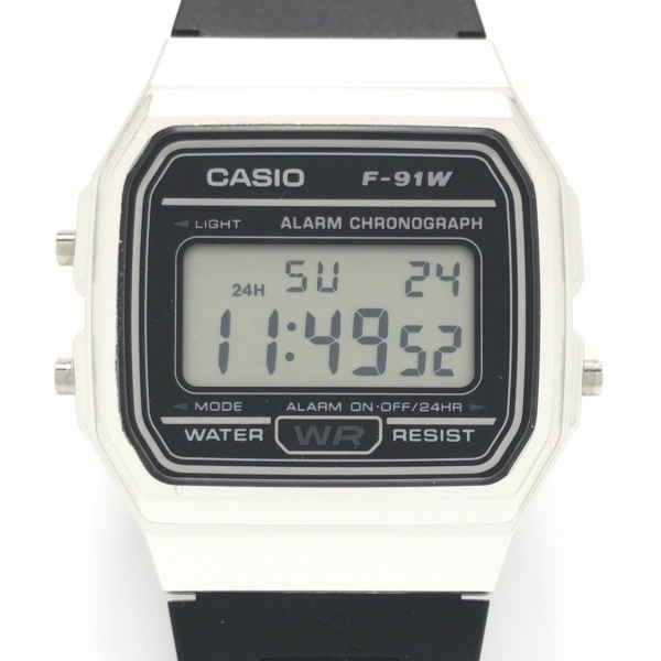 CASIO( Casio ) wristwatch - F-91W men's black 