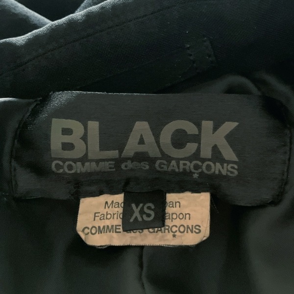 ブラックコムデギャルソン BLACK COMMEdesGARCONS サイズXS - 黒 レディース 長袖/フリル/秋/冬 ジャケット_画像3