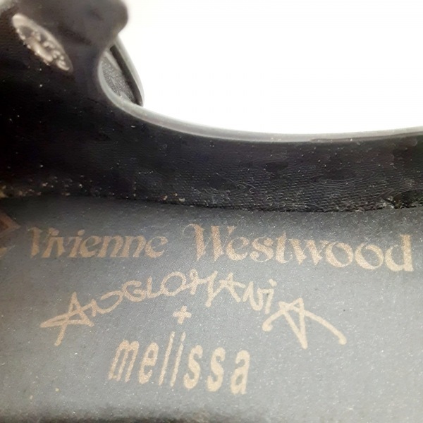 ヴィヴィアンウエストウッドアングロマニア VivienneWestwood ANGLOMANIA フラットシューズ 23 1/2 JPN - ラバー ボルドー レディース 靴の画像5