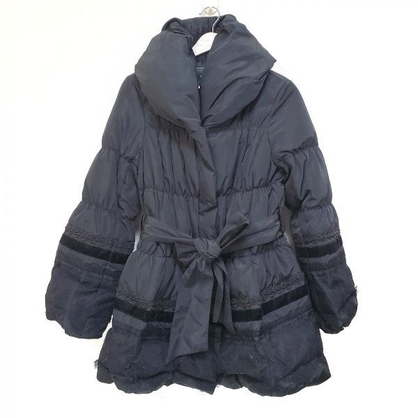 ... KEITA MARUYAMA ... пальто   размер  1 S -  черный   женский   длинный рукав  / race  / Зима   пальто 