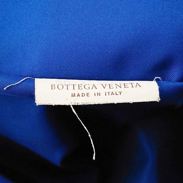 ボッテガヴェネタ BOTTEGA VENETA トートバッグ イントレッチオリュージョン ナイロン×レザー ブルー バッグ_画像8