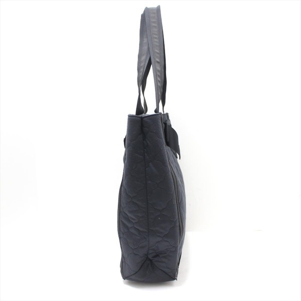  палец на ноге Be Schic TO BE CHIC большая сумка - нейлон темный темно-синий × чёрный стеганое полотно / лента сумка 