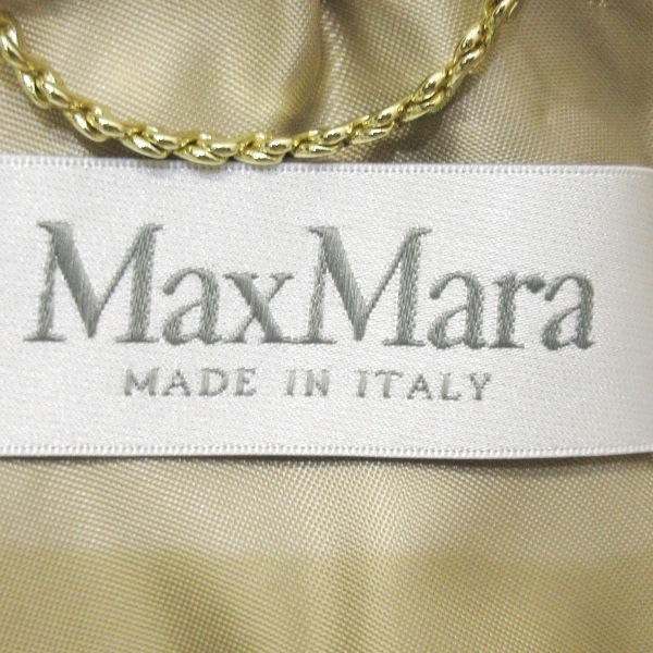 マックスマーラ Max Mara ポンチョ サイズSM 24147311416 テディベア ウール、アルパカ ベージュ レディース アルパカ/ウール/シルク/秋/冬_画像3