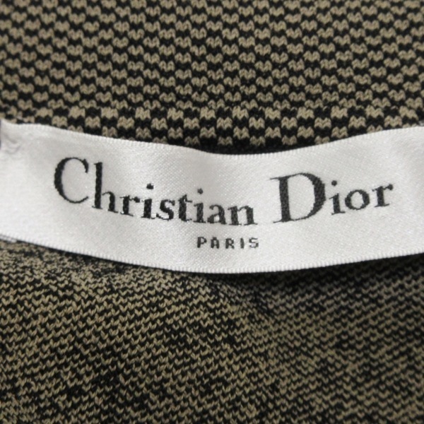 ディオール/クリスチャンディオール DIOR/ChristianDior 254R50AM510 - レーヨン、ポリエステル ブラウン×黒 レディース 美品 ワンピース_画像3