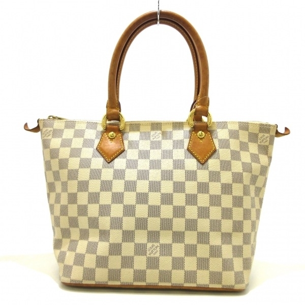 ルイヴィトン LOUIS VUITTON ハンドバッグ N51186 サレヤPM ダミエ・キャンバス アズール レディース 不鮮明 バッグ ダミエ_画像1