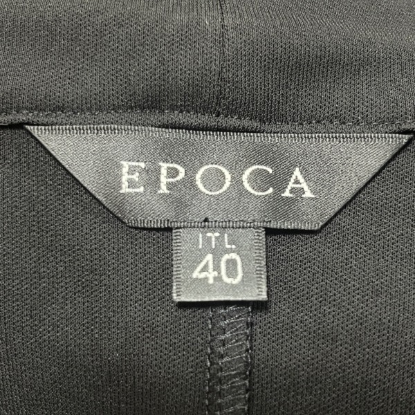 エポカ EPOCA ワンピースセットアップ - 黒×シルバー×マルチ レディース ビジュー/ビーズ レディーススーツ_画像4