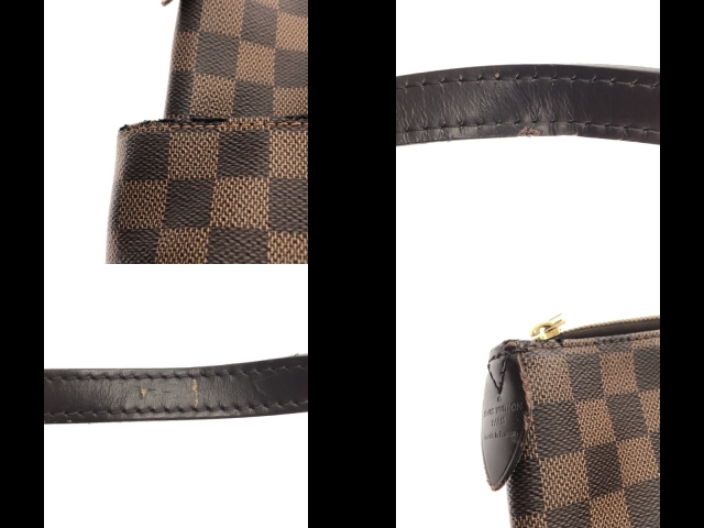 ルイヴィトン LOUIS VUITTON ショルダーバッグ N41282 トータリーPM ダミエ ダミエ・キャンバス エベヌ AR4124 バッグ ダミエ_画像10