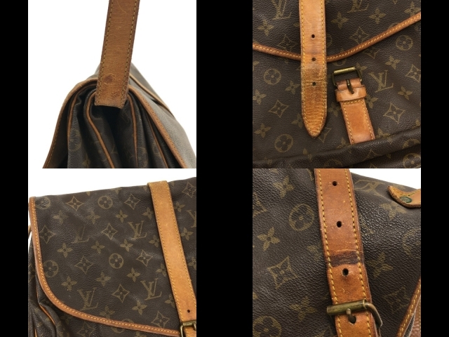 ルイヴィトン LOUIS VUITTON ショルダーバッグ M42254 ソミュール35 モノグラム・キャンバス - AR0972 バッグ モノグラム_画像10