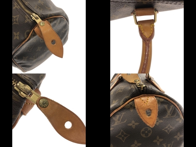 ルイヴィトン LOUIS VUITTON ハンドバッグ M41526 スピーディ30 モノグラム・キャンバス VI0942 バッグ モノグラム_画像10