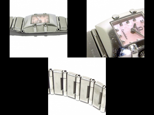 OMEGA(オメガ) 腕時計 コンステレーション レディース ピンクシェルの画像10