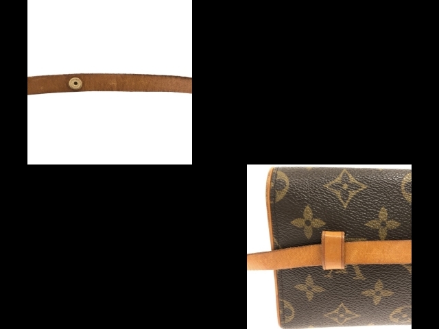 ルイヴィトン LOUIS VUITTON ウエストポーチ M51855 ポシェットフロランティーヌ モノグラム・キャンバス FL1002 バッグ モノグラム_画像9