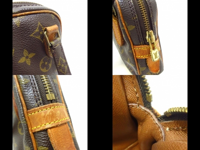 ルイヴィトン LOUIS VUITTON ショルダーバッグ M51828 ポシェットマルリーバンドリエール モノグラム・キャンバス - レディース TH8907_画像10