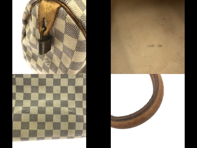 ルイヴィトン LOUIS VUITTON ハンドバッグ N41533 スピーディ30 ダミエ・キャンパス アズール DU2047 バッグ ダミエ_画像10