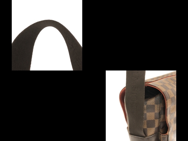 ルイヴィトン LOUIS VUITTON ショルダーバッグ N45255 ナヴィグリオ ダミエ・キャンバス エベヌ TH1004 バッグ ダミエ_画像9