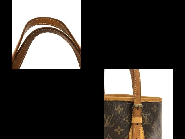 ルイヴィトン LOUIS VUITTON ショルダーバッグ M42238 プチ・バケット モノグラム・キャンバス - FL0073 バッグ モノグラム_画像9