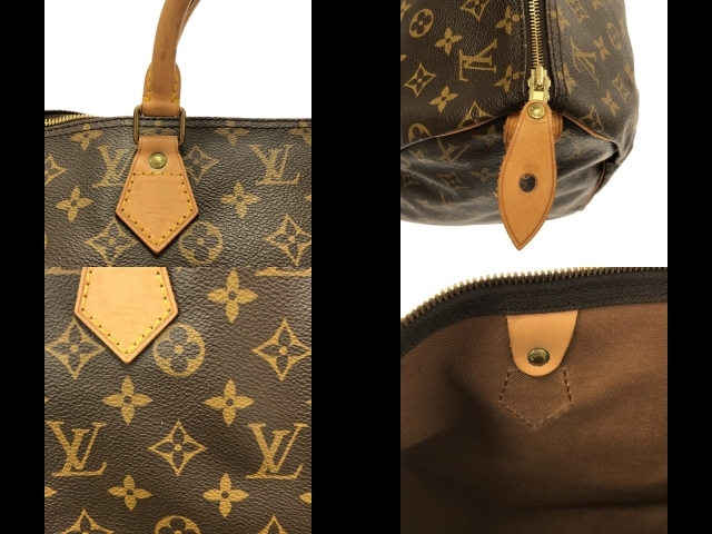 ルイヴィトン LOUIS VUITTON ハンドバッグ M41522 スピーディ40 モノグラム・キャンバス SP0972 バッグ モノグラム_画像10