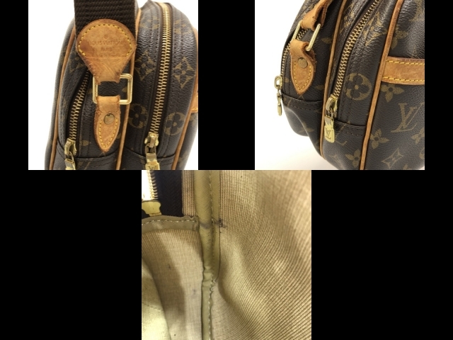 ルイヴィトン LOUIS VUITTON ショルダーバッグ M45254 リポーターPM モノグラム・キャンバス、ヌメ革 - SP0024 バッグ モノグラム_画像10